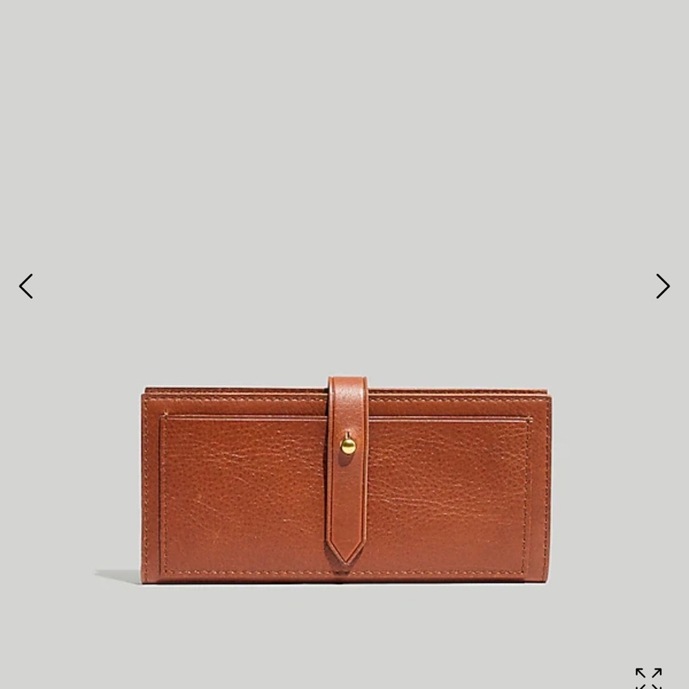 NWT MADEWELL  Leather Post Wallet